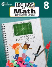 Cover 180 Days(TM): Math for Eighth Grade