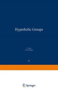 Cover Sur les Groupes Hyperboliques d'apres Mikhael Gromov
