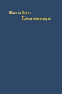 Cover Lebenserinnerungen