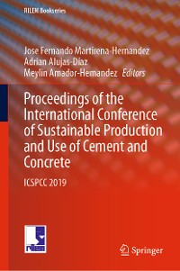Cover Proceedings of the International Conference of Sustainable Production and Use of Cement and Concrete