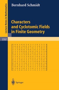 Cover Characters and Cyclotomic Fields in Finite Geometry