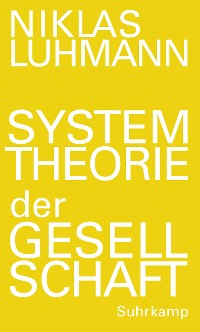 Cover Systemtheorie der Gesellschaft