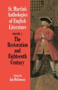 Cover St. Martin's Anthologies of English Literature