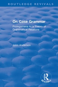 Cover On Case Grammar
