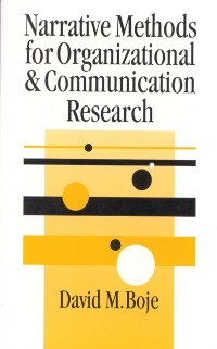 Cover Narrative Methods for Organizational & Communication Research