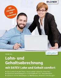 Cover Lohn- und Gehaltsabrechnung 2020 mit DATEV Lohn und Gehalt comfort: Das komplette Lernbuch für Einsteiger