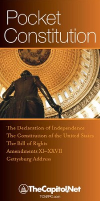 Cover Pocket Constitution: The Declaration of Independence, Constitution and Amendments