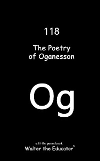 Cover The Poetry of Oganesson