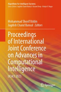 Cover Proceedings of International Joint Conference on Advances in Computational Intelligence