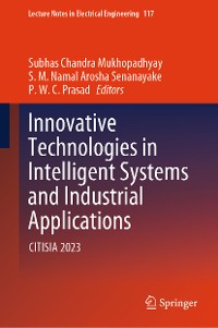 Cover Innovative Technologies in Intelligent Systems and Industrial Applications