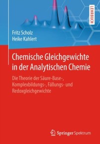 Cover Chemische Gleichgewichte in der Analytischen Chemie