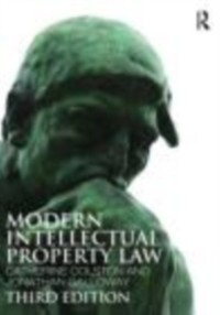 Cover Modern Intellectual Property Law 3/e