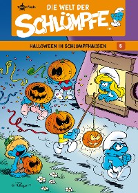 Cover Die Welt der Schlümpfe Bd. 5 – Halloween in Schlumpfhausen