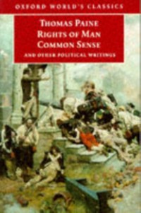 Cover Rights of Man, Common Sense, and Other Political Writings