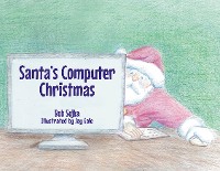 Cover Santa's Computer Christmas