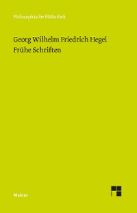 Cover Frühe Schriften