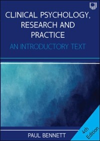 Cover Clinical Psychology, Research and Practice: an Introductory Text, 4e