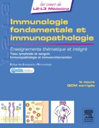 Cover Immunologie fondamentale et immunopathologie