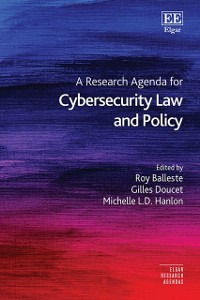 Cover Research Agenda for Cybersecurity Law and Policy