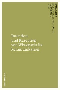 Cover Intention und Rezeption von Wissenschaftskommunikation