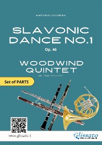 Cover Woodwind Quintet: Slavonic Dance no.1 by Dvořák (set of parts)