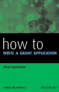 Cover How to Write a Grant Application