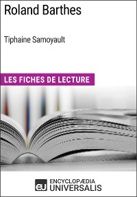 Cover Roland Barthes de Tiphaine Samoyault