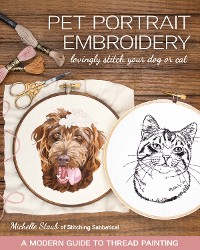 Cover Pet Portrait Embroidery