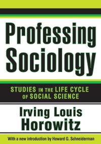 Cover Professing Sociology