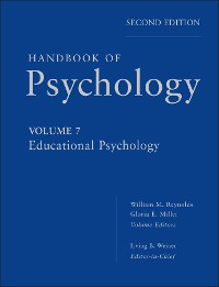 Cover Handbook of Psychology, Volume 7, Educational Psychology