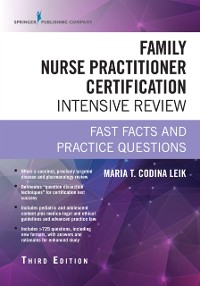Cover Family Nurse Practitioner Certification Intensive Review, Third Edition