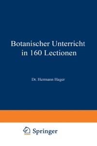 Cover Botanischer Unterricht in 160 Lectionen