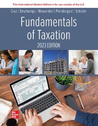 Cover ISE eBook Online Access for Fundamentals of Taxation 2023 Edition