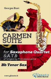 Cover "Carmen" Suite for Sax Quartet (Bb Tenor Sax)