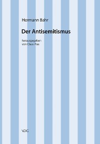 Cover Hermann Bahr / Der Antisemitismus