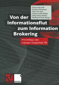 Cover Von der Informationsflut zum Information Brokering
