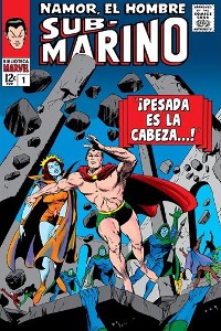 Cover Biblioteca Marvel. Namor, el hombre submarino 1