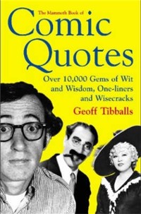 Cover Mammoth Book of Comic Quotes