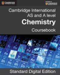 Cover Cambridge International AS and A Level Chemistry Digital Edition Coursebook