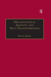 Cover Organisational Identity and Self-Transformation