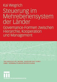 Cover Steuerung im Mehrebenensystem der Länder