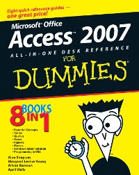 Cover Microsoft Office Access 2007 All-in-One Desk Reference For Dummies