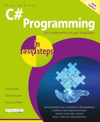 Cover C# Programming in easy steps, 2nd edition