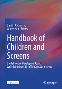 Cover Handbook of Children and Screens