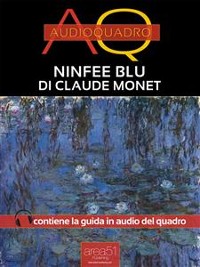 Cover Audioquadro. Ninfee Blu di Claude Monet