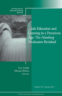 Cover Adult Education and Learning in a Precarious Age