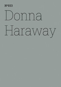 Cover Donna Haraway