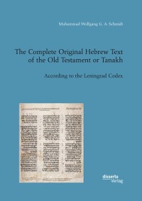 Cover Complete Original Hebrew Text of the Old Testament or Tanakh
