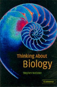 Cover Thinking about Biology