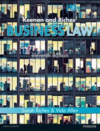 Cover Keenan and Riches' Business Law